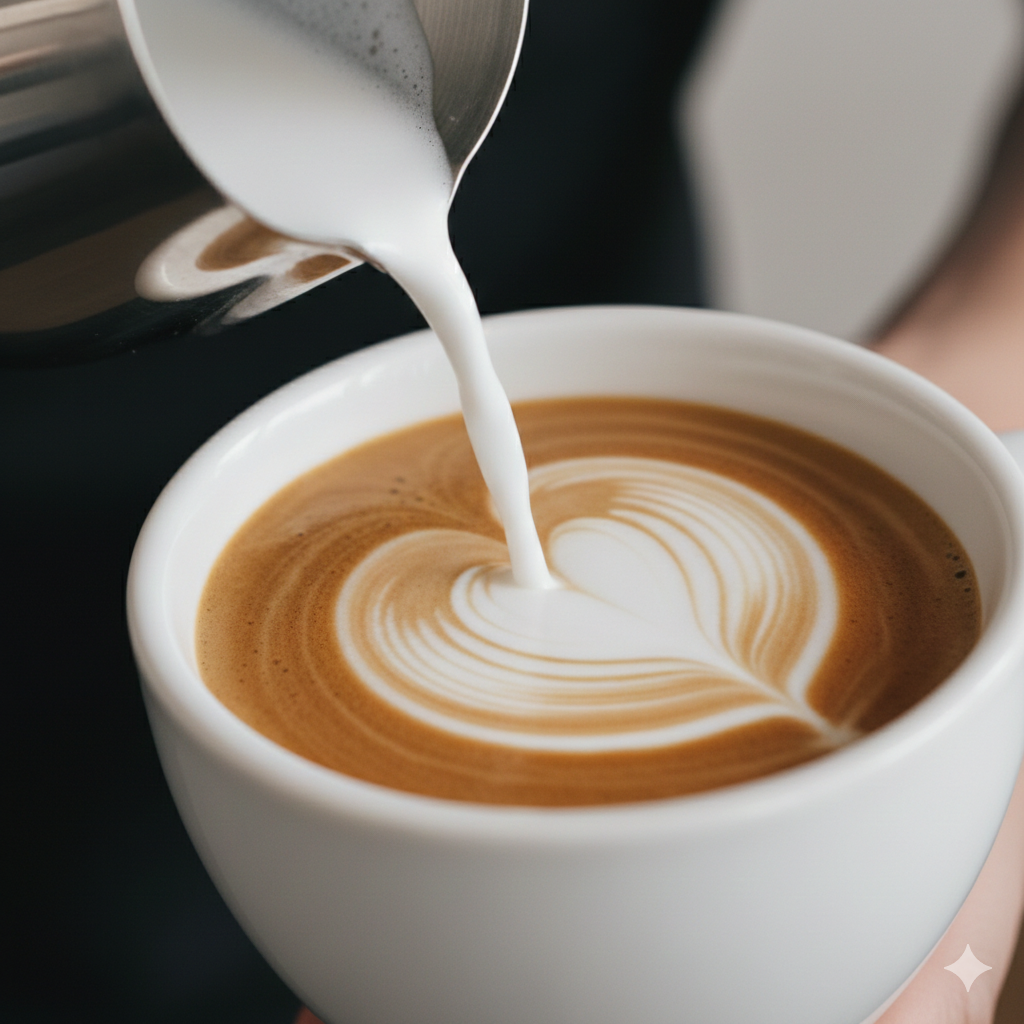 Latte Art - Süt Dökme Tekniği